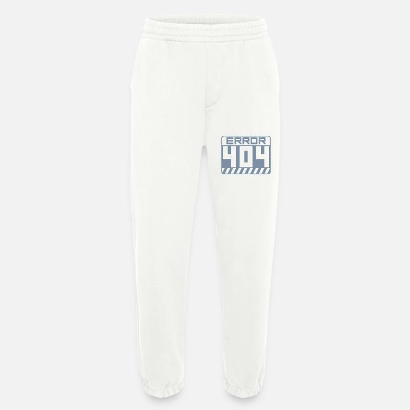Warnung Schild Error 404 - Heavyweight Jogginghose - made by SPREAD  - OFF WHITE