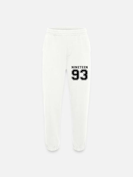 1993 - Heavyweight Jogging Pants - made by SPREAD  - OFF WHITE