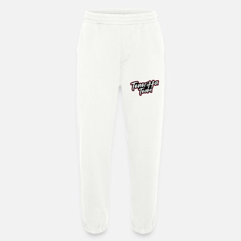 Tenerife Team - Heavyweight Jogging Pants - made by SPREAD  - OFF WHITE