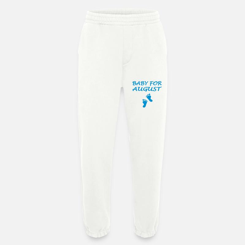 Baby for AUGUST - Heavyweight Jogging Pants - made by SPREAD  - OFF WHITE
