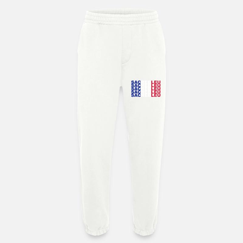 Sacrebleu - Pantalon de jogging bio épais fabriqué en UE - OFF WHITE