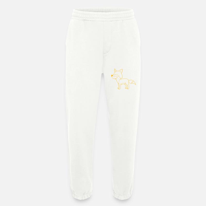 Fuchs Comic - Heavyweight Jogginghose - made by SPREAD  - OFF WHITE