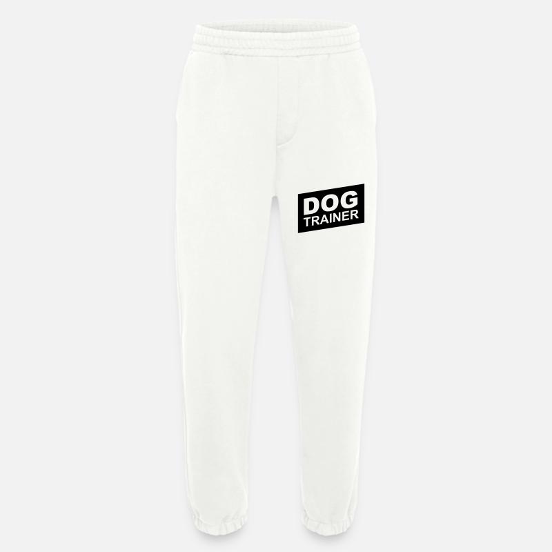 dog trainer black up - Heavyweight Jogginghose - made by SPREAD  - OFF WHITE