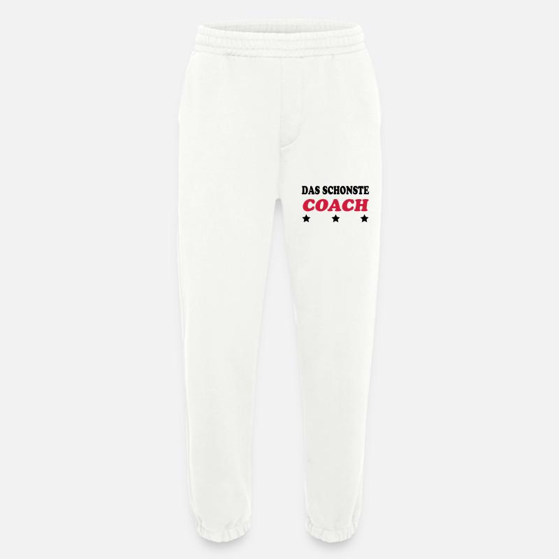 Das schönste COACH - Heavyweight Jogginghose - made by SPREAD  - OFF WHITE