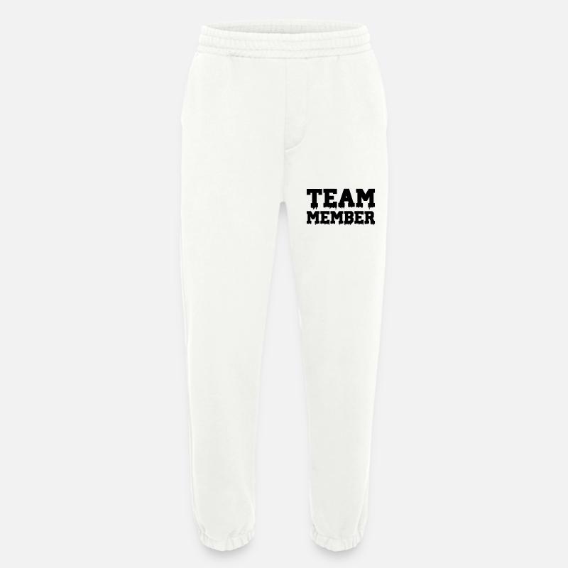 Team Member - Heavyweight Jogginghose - made by SPREAD  - OFF WHITE