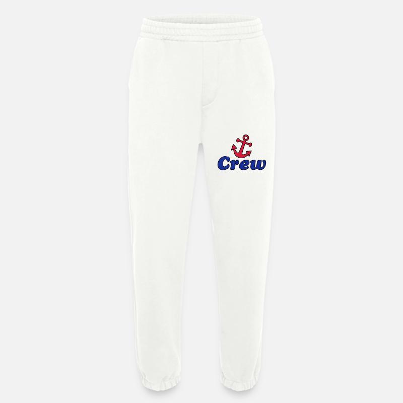 crew_anker - Heavyweight Jogginghose - made by SPREAD  - OFF WHITE