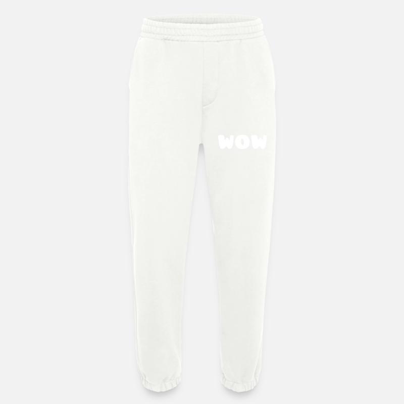WOW - Heavyweight Jogginghose - made by SPREAD  - OFF WHITE