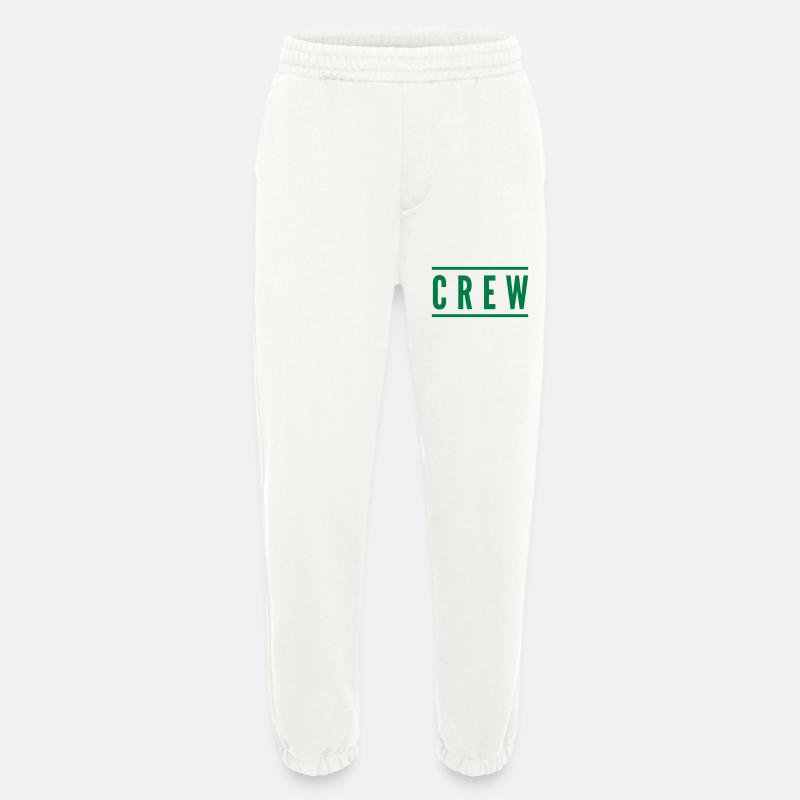 équipage - Pantalon de jogging bio épais fabriqué en UE - OFF WHITE