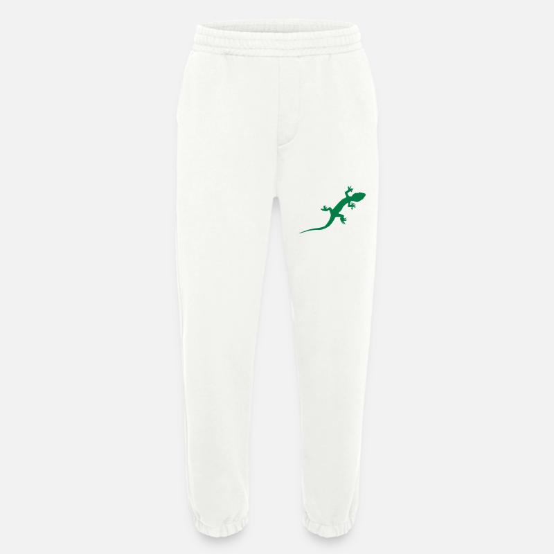 Gecko Echse - Heavyweight Jogginghose - made by SPREAD  - OFF WHITE