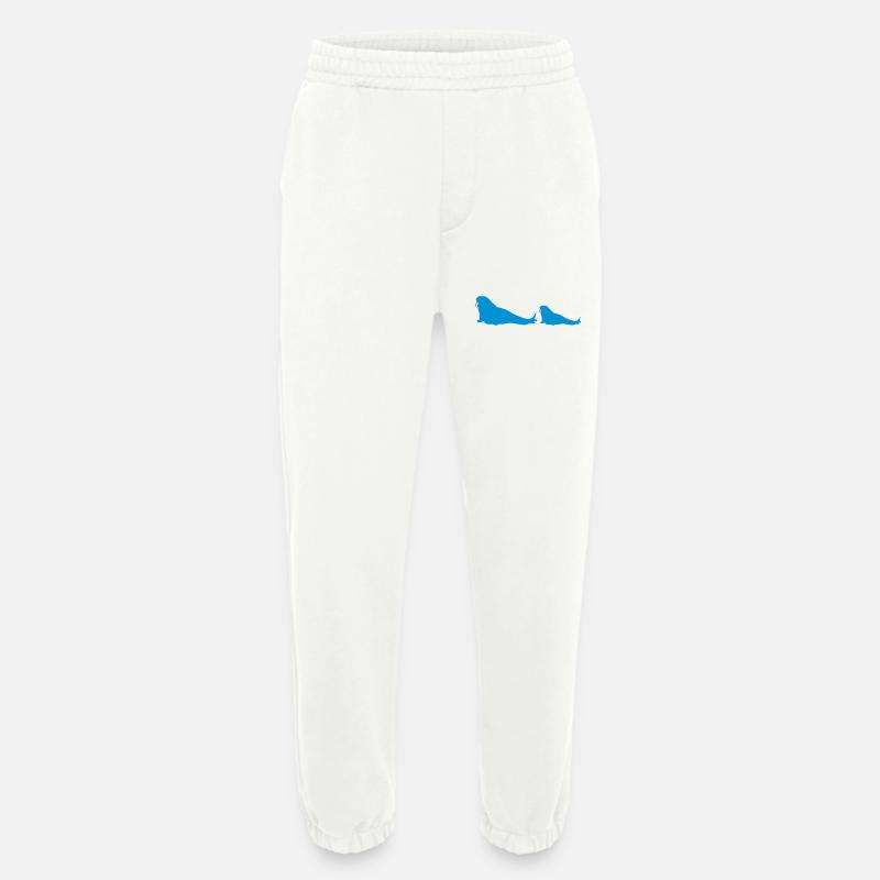 walross 2 - Heavyweight Jogginghose - made by SPREAD  - OFF WHITE