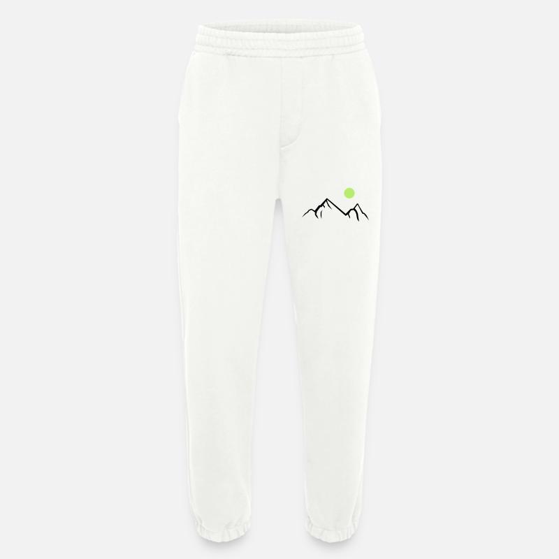 berge 01 - Heavyweight Jogginghose - made by SPREAD  - OFF WHITE