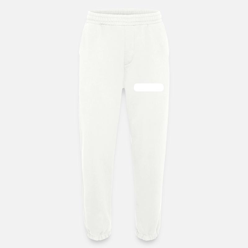 Minus symbol math vector - Heavyweight Jogging Pants - made by SPREAD  - OFF WHITE