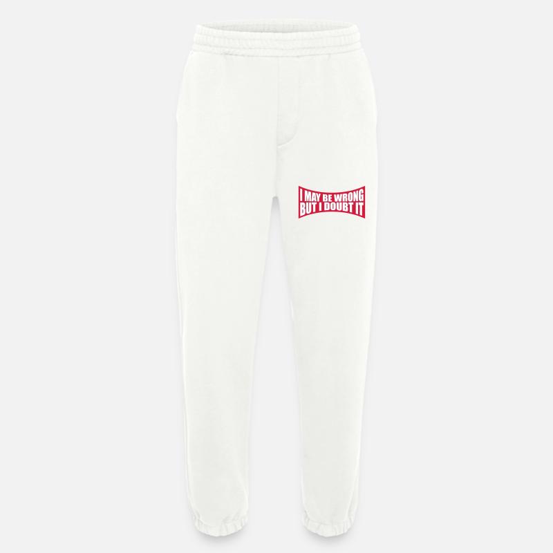 I may be wrong - Heavyweight Jogging Pants - made by SPREAD  - OFF WHITE