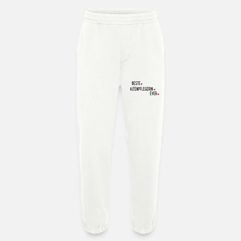 BESTE ALTENPFLEGERIN EVER - Heavyweight Jogginghose - made by SPREAD  - OFF WHITE