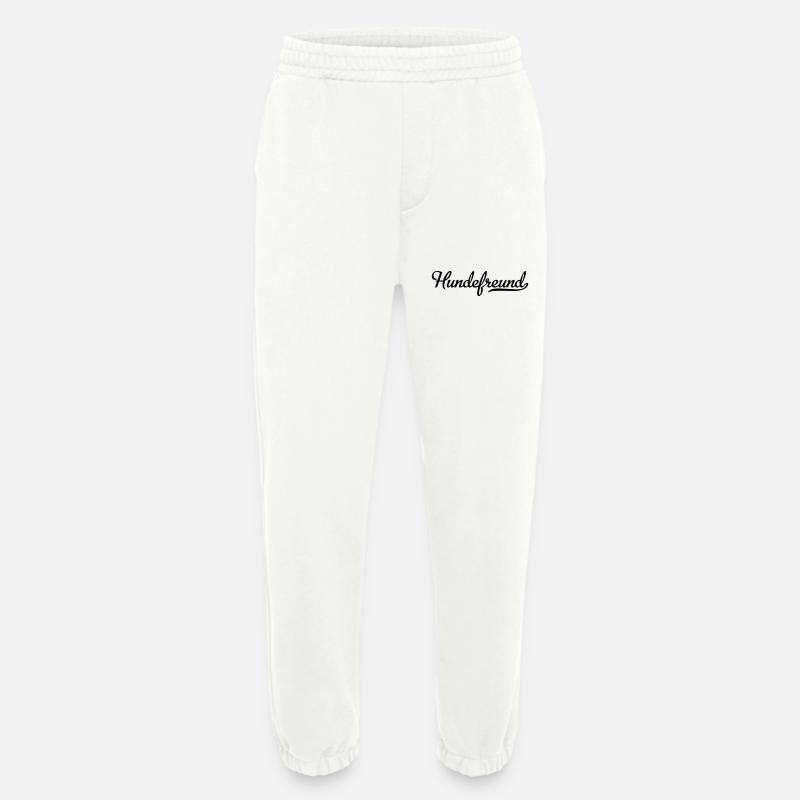 Hundefreund - Heavyweight Jogginghose - made by SPREAD  - OFF WHITE