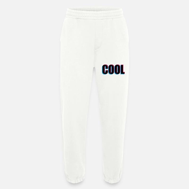 3D Effekt Cool - Heavyweight Jogginghose - made by SPREAD  - OFF WHITE