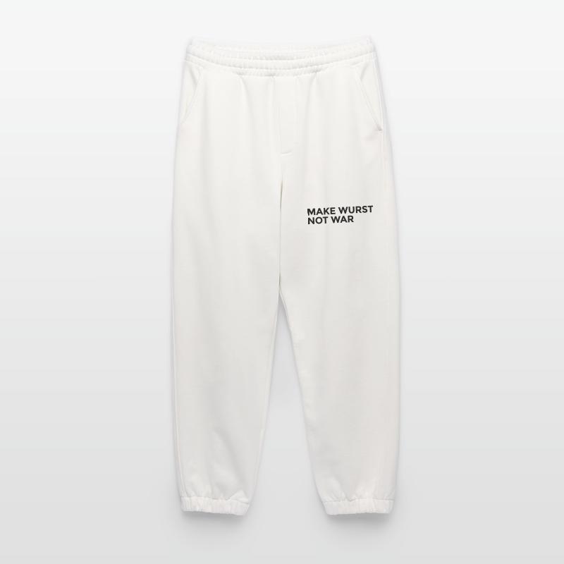make wurst not war Heavyweight Jogginghose - made by SPREAD 