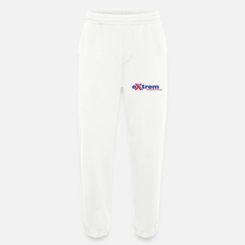 extrem-bodybuilding Logo - Heavyweight Jogginghose - made by SPREAD  - OFF WHITE
