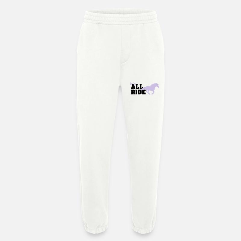 all ride - Heavyweight Jogginghose - made by SPREAD  - OFF WHITE