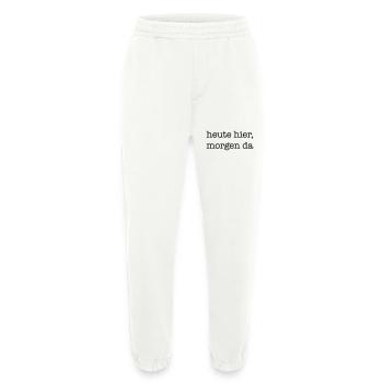 travel - Heavyweight Jogging Pants - made by SPREAD  - OFF WHITE - Front