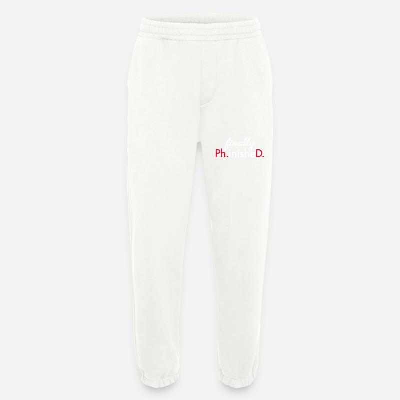 Phd - Heavyweight Jogging Pants - made by SPREAD  - OFF WHITE