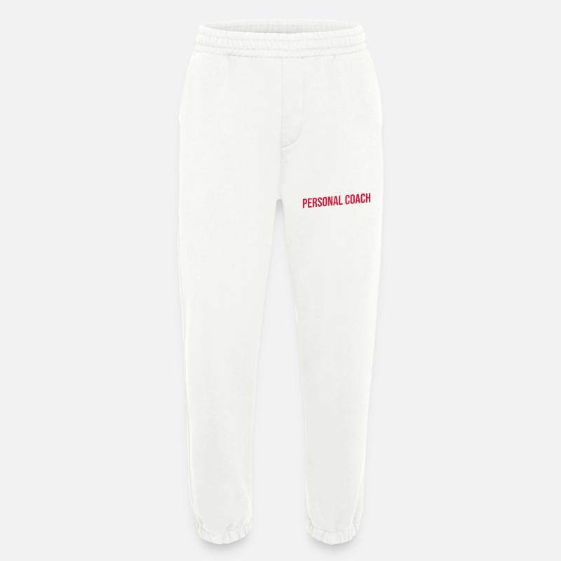 personal coach red - Heavyweight Jogginghose - made by SPREAD  - OFF WHITE