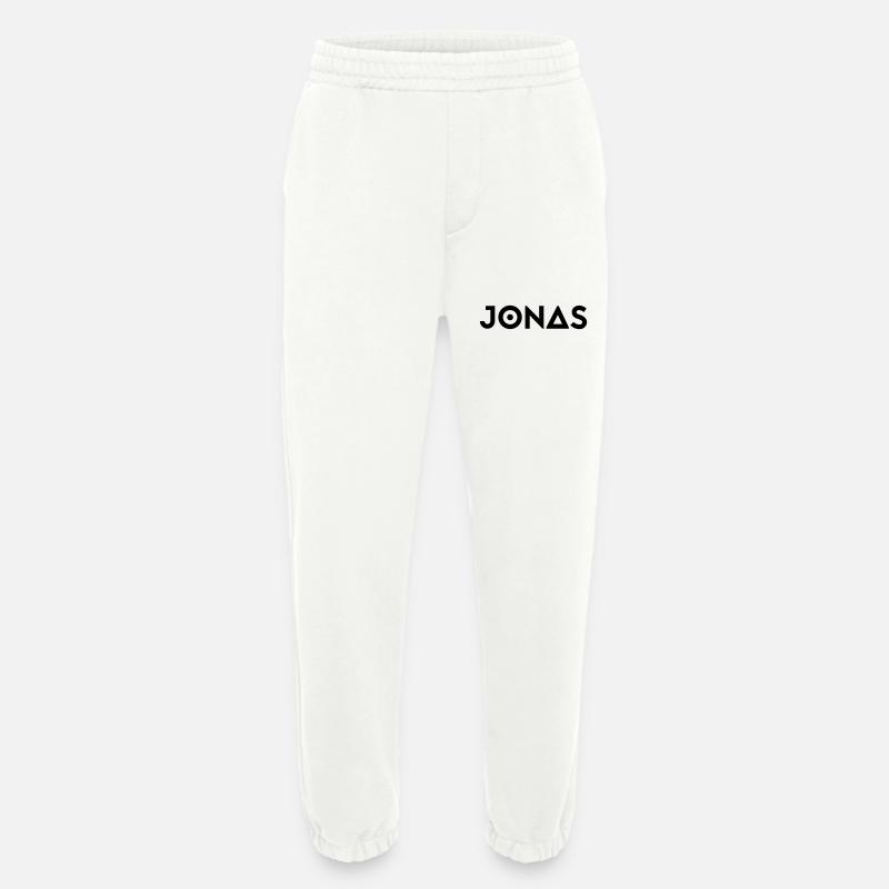 Vorname Jonas - Heavyweight Jogginghose - made by SPREAD  - OFF WHITE