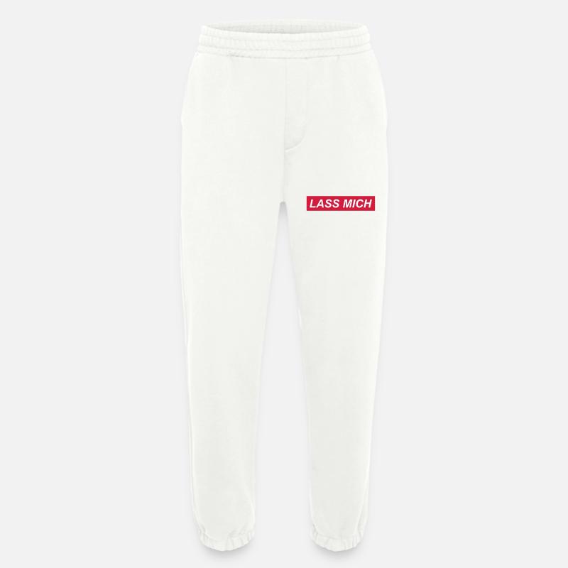 Lass mich - Heavyweight Jogginghose - made by SPREAD  - OFF WHITE