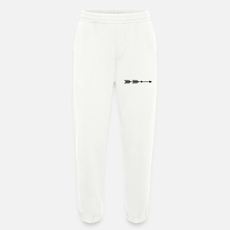 Right arrow - Heavyweight Jogging Pants - made by SPREAD - OFF WHITE