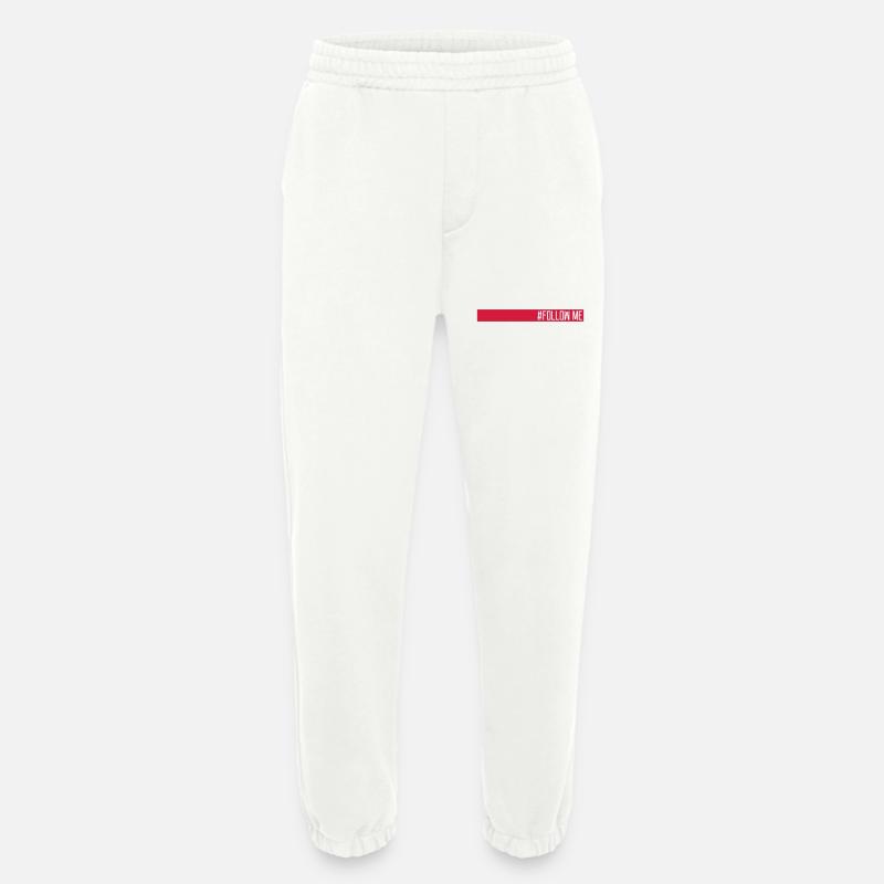 Cool Follow Me - Heavyweight Jogging Pants - made by SPREAD  - OFF WHITE