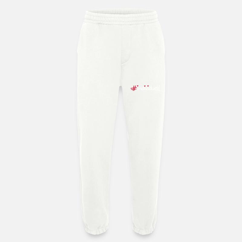 individual - Heavyweight Jogging Pants - made by SPREAD  - OFF WHITE