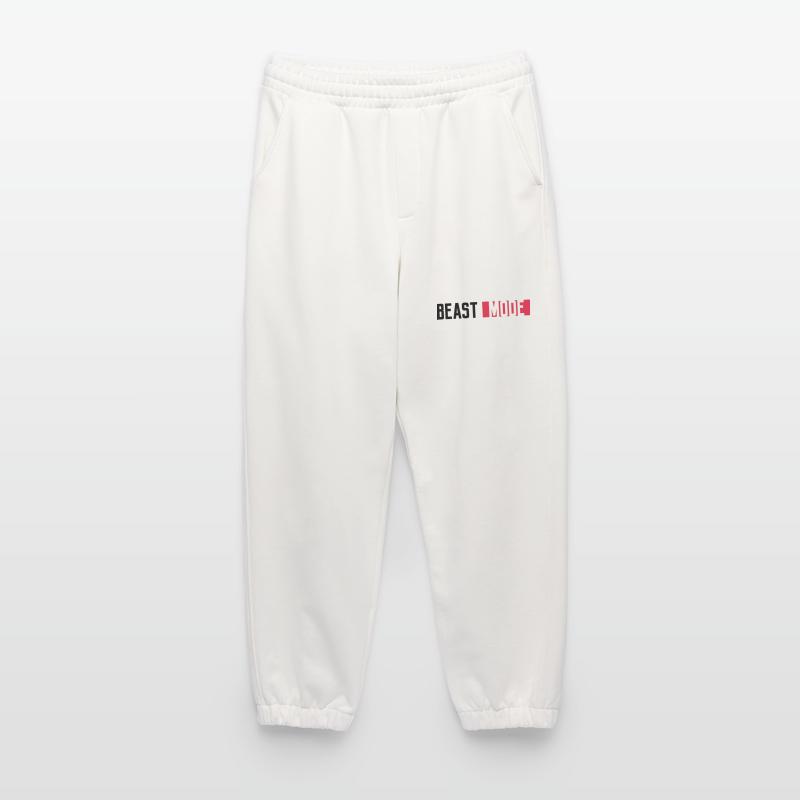 logo monster mode on switch beast button switch Heavyweight Jogging Pants - made by SPREAD 