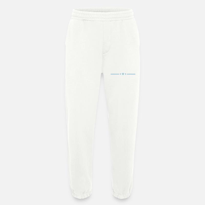 linie sterne - Heavyweight Jogginghose - made by SPREAD - OFF WHITE