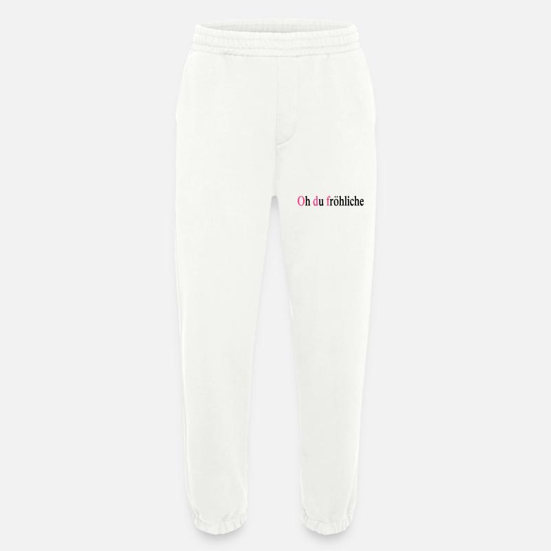 weihnachten - Heavyweight Jogginghose - made by SPREAD  - OFF WHITE