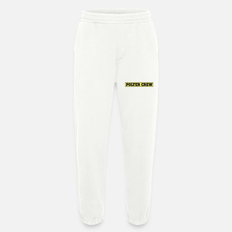 Polter Crew Polterabend - Heavyweight Jogginghose - made by SPREAD  - OFF WHITE
