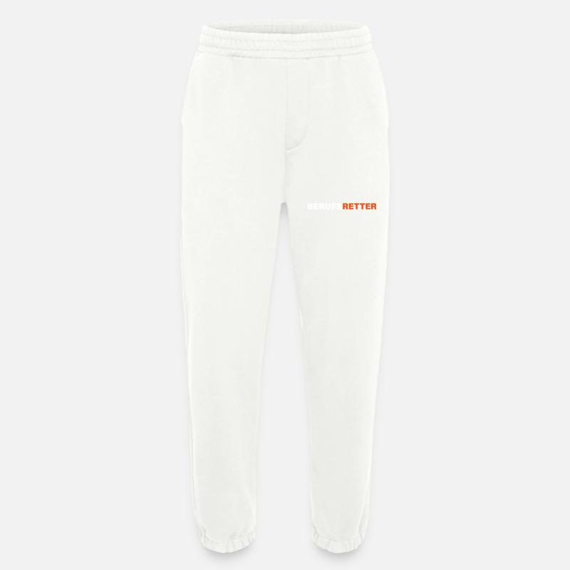 Berufsretter - Heavyweight Jogginghose - made by SPREAD  - OFF WHITE