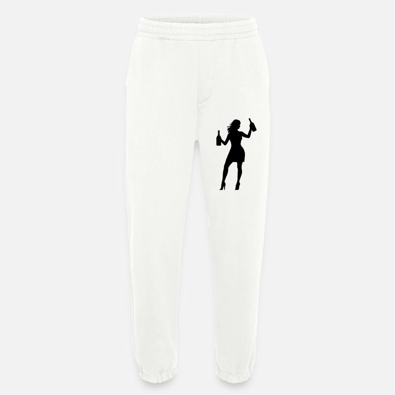 Frau Spass Icon - Heavyweight Jogginghose - made by SPREAD - OFF WHITE