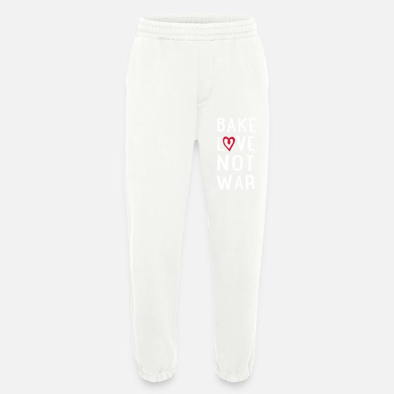 backen - Heavyweight Jogginghose - made by SPREAD  - OFF WHITE