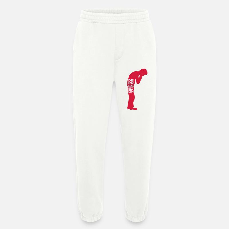 Stehend weinen Depression - Heavyweight Jogginghose - made by SPREAD  - OFF WHITE