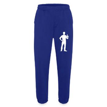 Fête de la bière - Pantalon de jogging bio épais fabriqué en UE - Iconic Blue - Devant
