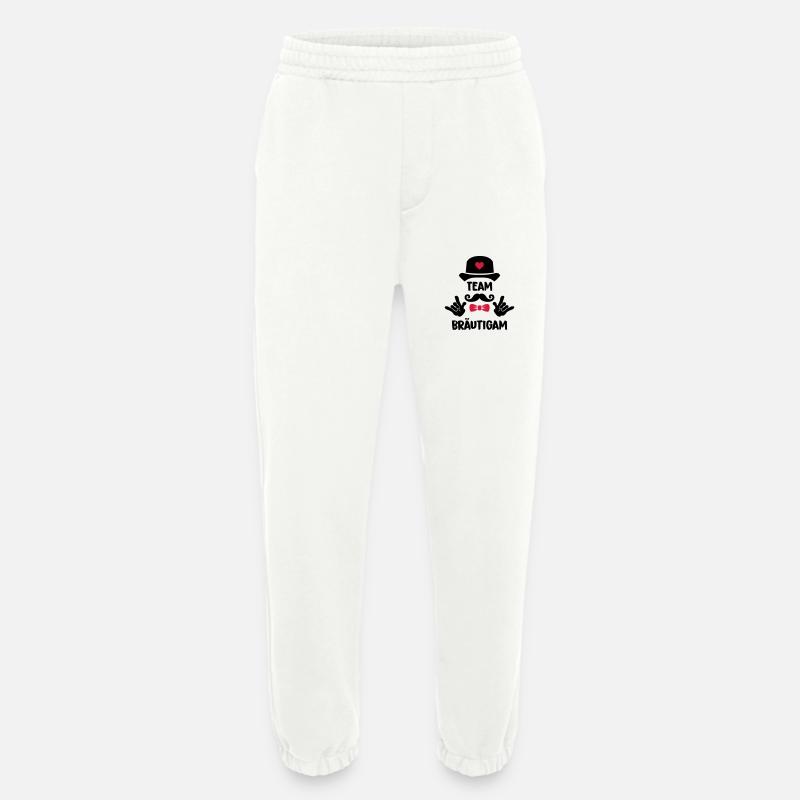 Team Bräutigam - Heavyweight Jogginghose - made by SPREAD - OFF WHITE