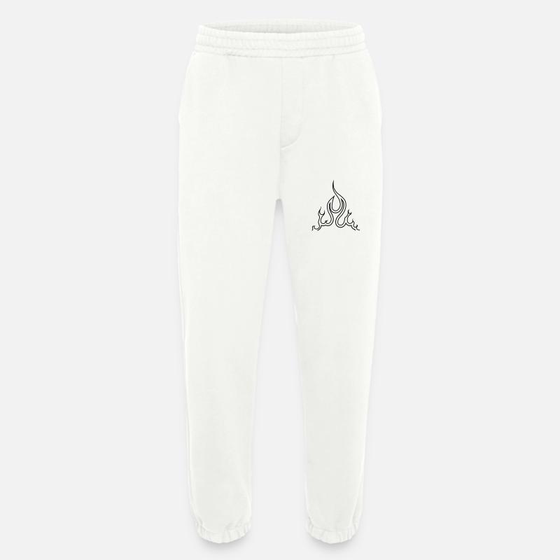 Feuer - Heavyweight Jogginghose - made by SPREAD  - OFF WHITE