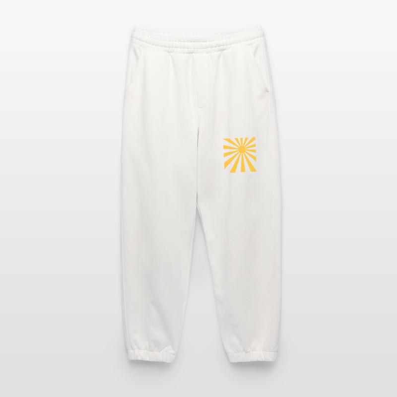 Sun rays rectangle design Heavyweight Jogging Pants - made by SPREAD 
