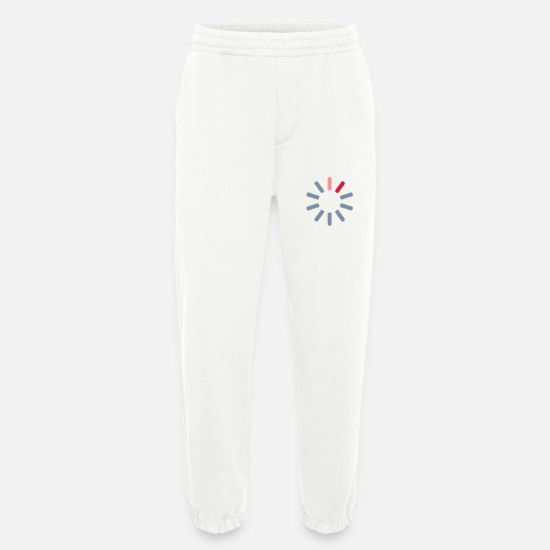 Buffer no connection Logo - Heavyweight Jogging Pants - made by SPREAD  - OFF WHITE