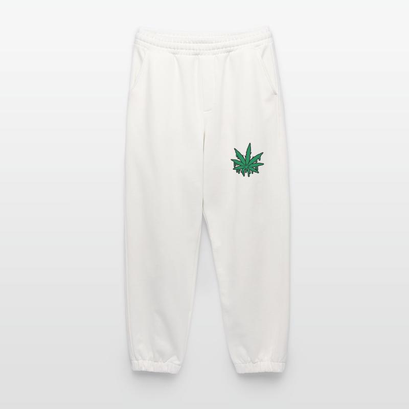 Weed Graffiti Heavyweight Jogging Pants - made by SPREAD 