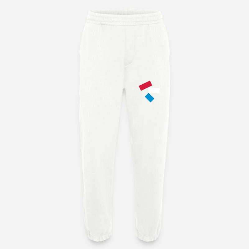 Flag Emblem - VECTOR - Heavyweight Jogging Pants - made by SPREAD  - OFF WHITE