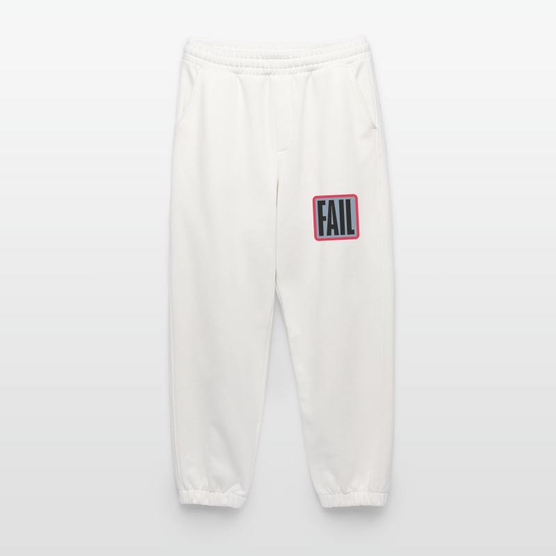 Button Fail Logo Heavyweight Jogging Pants - made by SPREAD 