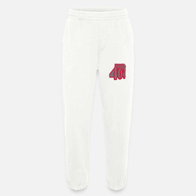 Error 404 Meldung Netzwerk - Heavyweight Jogginghose - made by SPREAD  - OFF WHITE