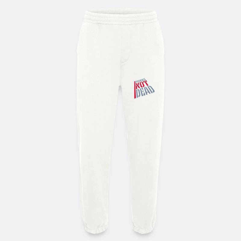 punks not dead Zitat - Heavyweight Jogginghose - made by SPREAD - OFF WHITE