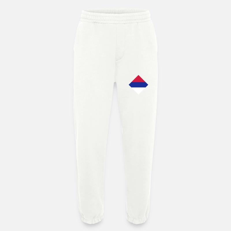 Republika Srpska - Heavyweight Jogginghose - made by SPREAD  - OFF WHITE